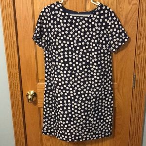 J. Crew Factory Polka Dot Sheath Dress